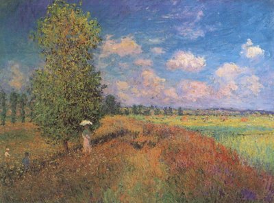 Campo de papoulas de Claude Monet